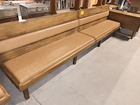 Lot 17 - houten zitbank