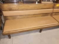 Lot 17 - houten zitbank - afbeelding 2 van  4