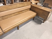 Lot 17 - houten zitbank - afbeelding 3 van  4