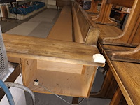 Lot 17 - houten zitbank - afbeelding 4 van  4