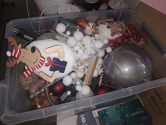 Lot 17 - kerstdecoratie en verlichting - afbeelding 4 van  4