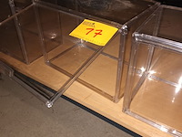 Lot 17 - kunststof opbergbox. 2 stuks - afbeelding 2 van  3