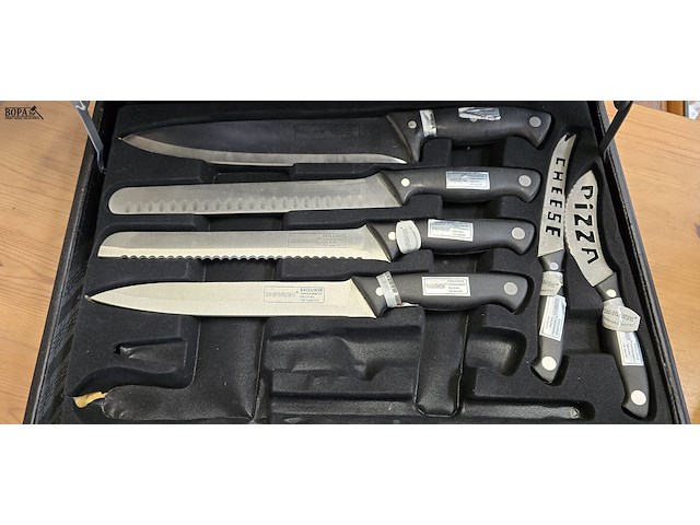 Lot 17 - messenkoffer steinberger niet compleet - afbeelding 2 van  5