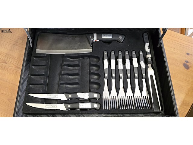 Lot 17 - messenkoffer steinberger niet compleet - afbeelding 3 van  5