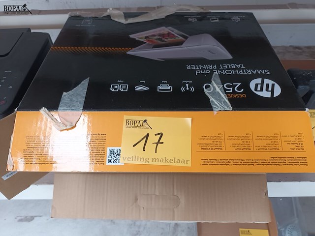 Lot 17 - smartphone en tablet printer hp - afbeelding 1 van  3