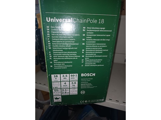 Lot 17 - telescopische kettingzaag bosch - afbeelding 6 van  6