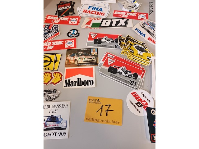Lot 17 - vintage stickers. 45 stuks - afbeelding 1 van  6