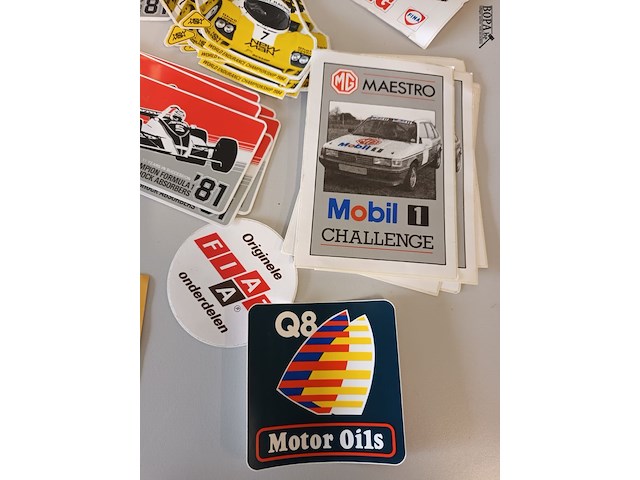 Lot 17 - vintage stickers. 45 stuks - afbeelding 2 van  6