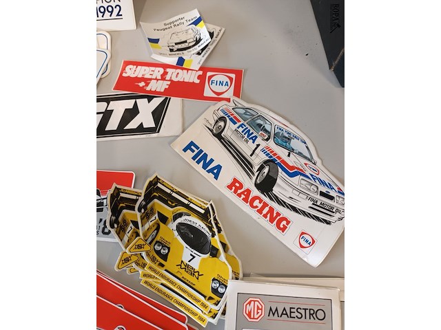 Lot 17 - vintage stickers. 45 stuks - afbeelding 3 van  6