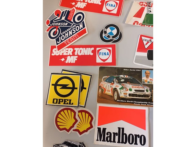 Lot 17 - vintage stickers. 45 stuks - afbeelding 5 van  6