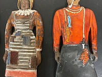 Lot 170 - keramieken reuzen - 5 stuks - afbeelding 3 van  4