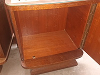 Lot 170 - nachtkastjes. 2 stuks - afbeelding 4 van  4