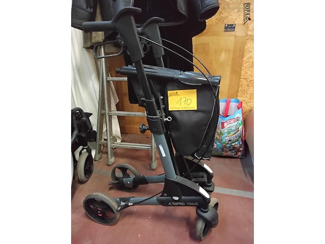 Lot 170 - rollator aluminium - afbeelding 1 van  1