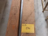 Lot 170 - sigarenmal met sigaren. 2 stuks