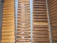 Lot 170 - sigarenmal met sigaren. 2 stuks - afbeelding 5 van  5