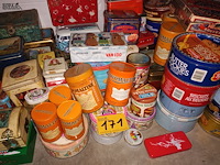 Lot 171 - blikken dozen en sigarenkistjes - afbeelding 1 van  4