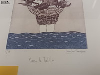 Lot 171 - kader dans le tablier - afbeelding 3 van  3