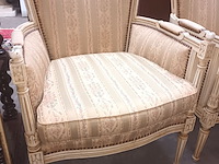 Lot 171 - koppel antieke zetels - afbeelding 5 van  5