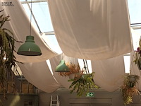 Lot 171 - plafondlampen industrial green. 15 stuks - afbeelding 3 van  4