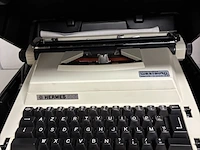 Lot 171 - retro hermes 505 typemachine in opbergkoffer - afbeelding 2 van  2