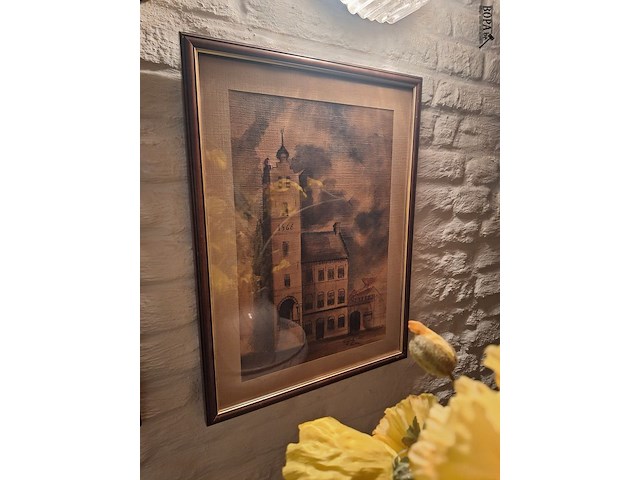 Lot 171 - wanddecoratie. 5 stuks - afbeelding 4 van  6