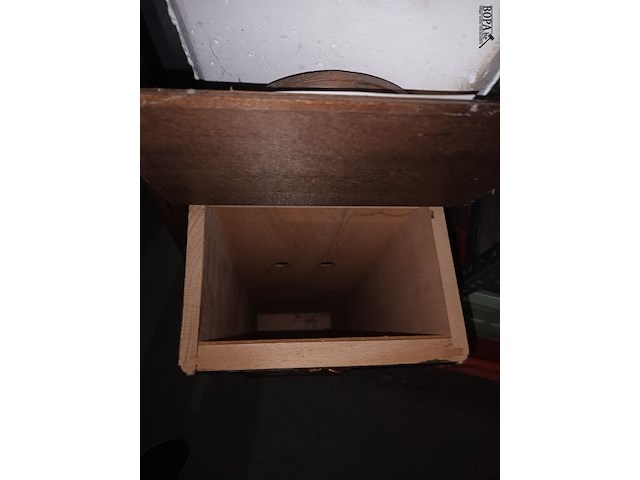 Lot 172 - brocante kastje voor stokbroden - afbeelding 3 van  4