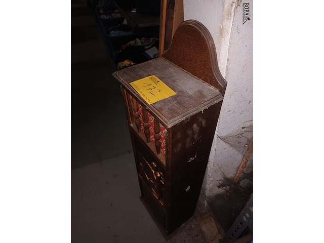 Lot 172 - brocante kastje voor stokbroden - afbeelding 4 van  4