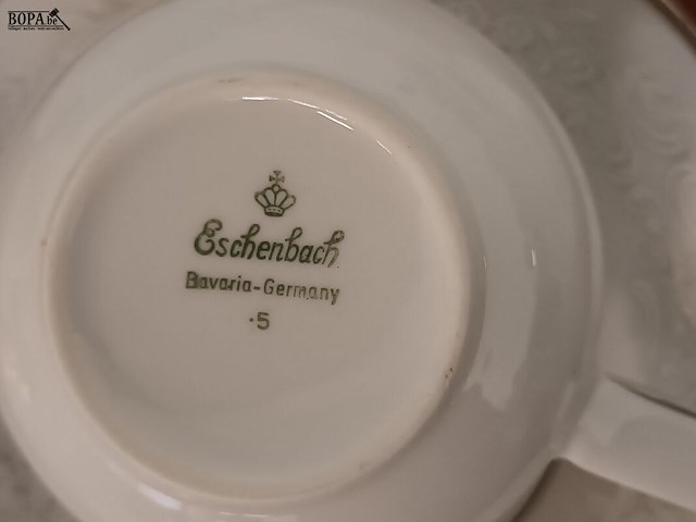 Lot 172 - eetservies eschenbach bavaria. 64 stuks - afbeelding 5 van  5