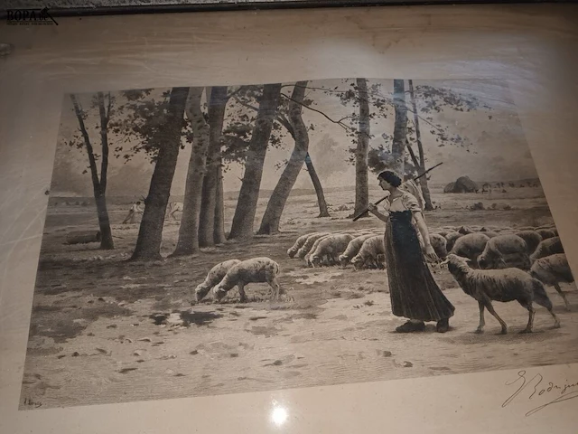 Lot 172 - gravure en litho - afbeelding 5 van  5