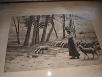 Lot 172 - gravure en litho - afbeelding 5 van  5