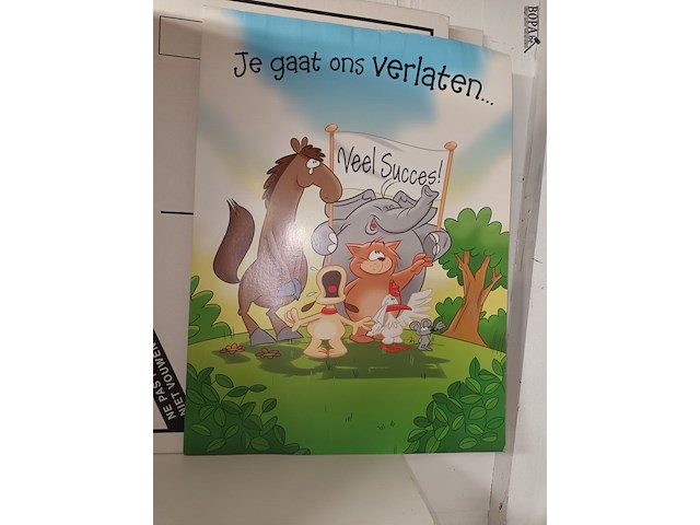 Lot 172 - xxl wenskaarten. 2 stuks - afbeelding 3 van  4
