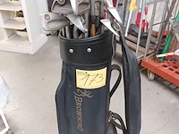 Lot 173 - golftas browning met golfclubs - afbeelding 1 van  2