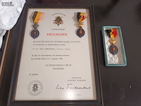 Lot 173 - medailles en kaders. 6 stuks - afbeelding 3 van  4