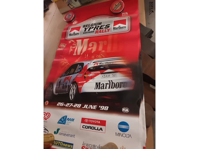 Lot 173 - rally posters. 39 stuks - afbeelding 3 van  4
