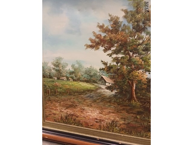Lot 173 - schilderij landschap - afbeelding 3 van  3