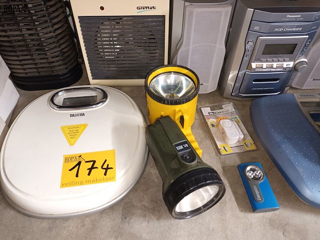 Lot 174 - diverse elektro. 10 stuks - afbeelding 4 van  5