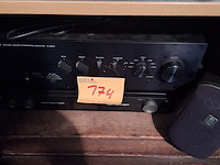 Lot 174 - yamaha versterker met 6 boxen - afbeelding 1 van  3
