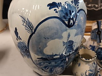 Lot 175 - decoratie delft blauw. 11 stuks - afbeelding 6 van  8