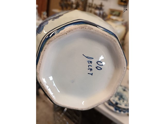 Lot 175 - decoratie delft blauw. 11 stuks - afbeelding 7 van  8