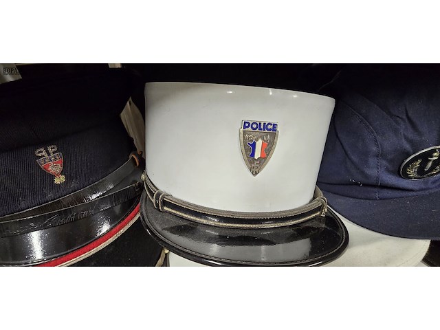 Lot 175 - frankrijk 5 kepies + 2 petten - afbeelding 5 van  7