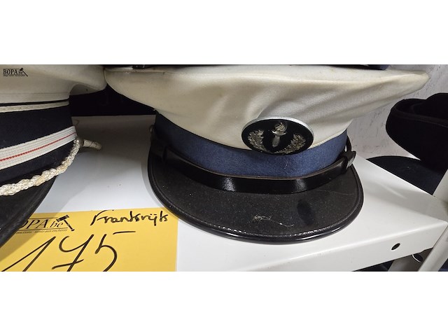 Lot 175 - frankrijk 5 kepies + 2 petten - afbeelding 7 van  7