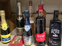 Lot 175 - lot alcoholische dranken wo champagne 8 flessen - afbeelding 1 van  2