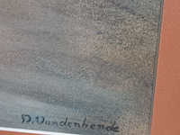 Lot 176 - kader sneeuwlandschap - afbeelding 3 van  4