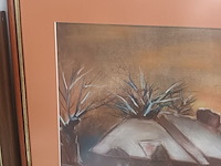 Lot 176 - kader sneeuwlandschap - afbeelding 4 van  4