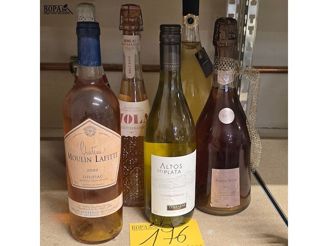 Lot 176 - lot wijn wit 6 flessen - afbeelding 1 van  3