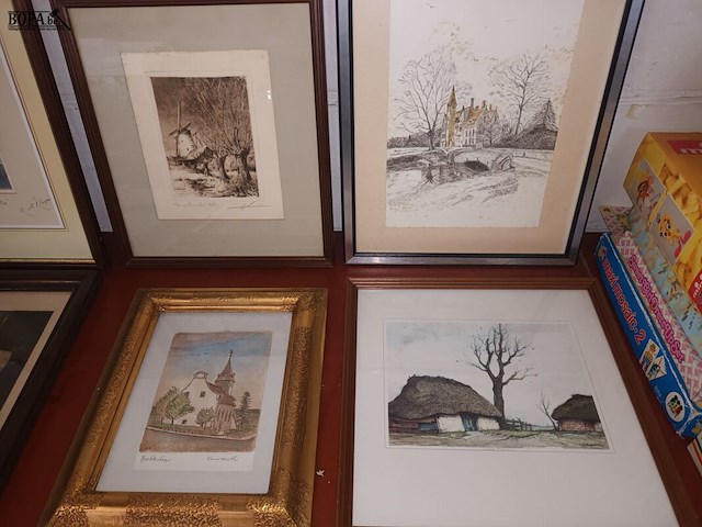 Lot 177 - kaders. 16 stuks - afbeelding 3 van  8