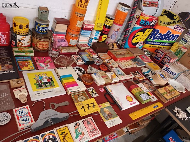 Lot 177 - reclame artikelen. ca. 100 stuks - afbeelding 1 van  8