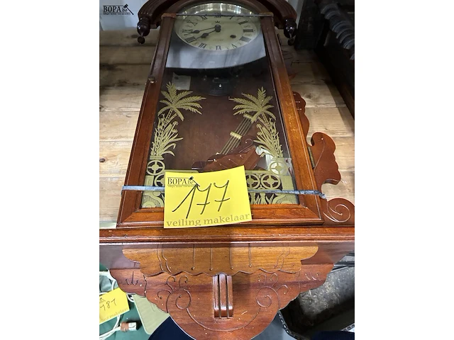 Lot 177 - wandklok - afbeelding 4 van  5