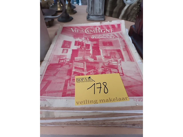 Lot 178 - magazines vie a la campagne. 6 stuks - afbeelding 1 van  6