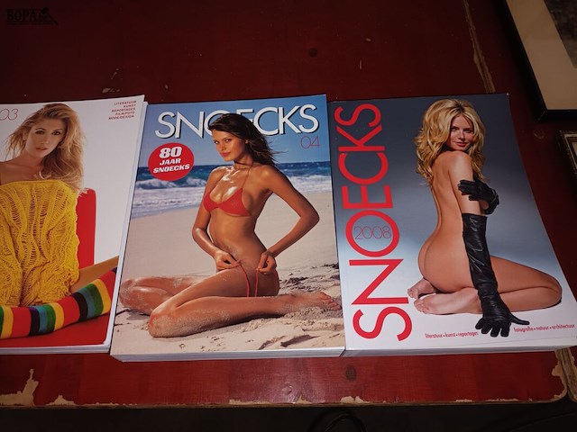 Lot 179 - boeken snoecks. 4 stuks - afbeelding 2 van  3